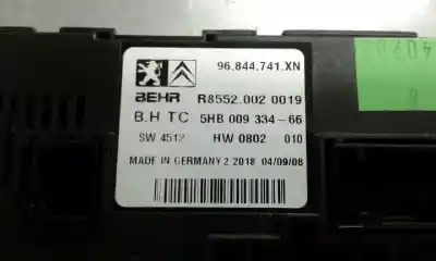 Piesă de schimb auto la mâna a doua panou clima pentru peugeot 407 st confort referințe oem iam r85520019 96844741xn 1000002397312