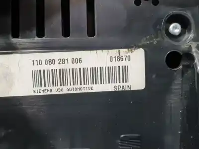 Peça sobressalente para automóvel em segunda mão quadrante por seat toledo (5p2) stylance / style referências oem iam 5p092084a  11080281006