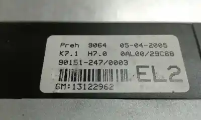 Second-hand car spare part climate control for opel astra gtc cosmo oem iam references 901512470003  1000002362747