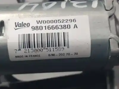 Pezzo di ricambio per auto di seconda mano motore tergicristallo posteriore per citroen c4 cactus live riferimenti oem iam 9801666380a  w000052296