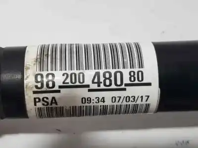 Second-hand car spare part front right transmission for citroen jumpy furgon control m oem iam references 9820048080  