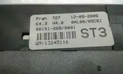 Автозапчастина б/у клімат-контроль для opel astra gtc cosmo посилання на oem iam 901512680001 13245116 1000002283578