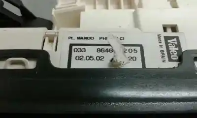 Pezzo di ricambio per auto di seconda mano controllo riscaldamento / aria condizionata per opel corsa c club riferimenti oem iam 0338646205  1000000203271