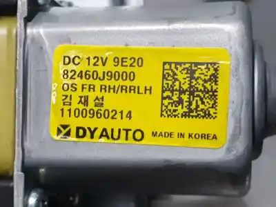 Pezzo di ricambio per auto di seconda mano alzacristalli posteriore sinistro per hyundai kona pure riferimenti oem iam 82460j9000  1100960214dy auto