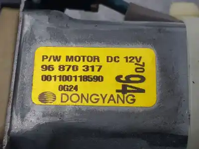 Pezzo di ricambio per auto di seconda mano alzacristalli anteriore destro per chevrolet aveo ls riferimenti oem iam 96870317  001100118590
