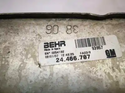 Piesă de schimb auto la mâna a doua radiator aer intercooler pentru opel corsa 3 c 1.3 cdti 70ch manual referințe oem iam 24466787  