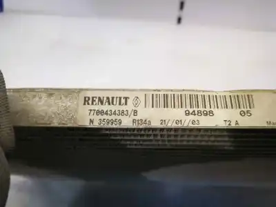 Автозапчастина б/у конденсат/радіатор кондиционера для renault scénic i monospace (ja0/1_, fa0_) 1.9 dti (ja1u) посилання на oem iam 7700434383  