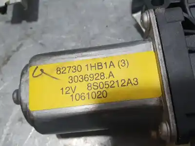 Second-hand car spare part passenger side right window regulator for nissan note visia oem iam references 827301hb1a  