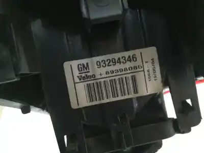 Second-hand car spare part right tailgate light for opel meriva cosmo oem iam references 93294346  89398085