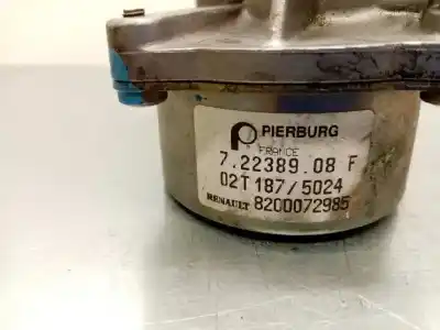 Second-hand car spare part brake depressor / vacuum pump for renault megane i scenic (ja0) 1.9 dti diesel cat oem iam references 72238908f  8200072985