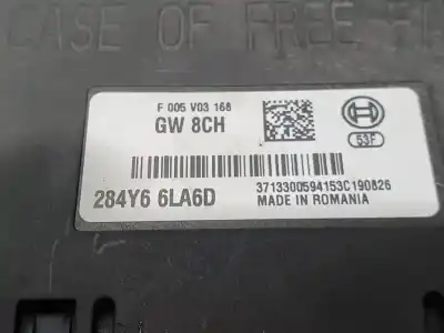 Автозапчасти б/у электронный модуль за renault clio v zen ссылки oem iam 284y66la6d  f005v03168