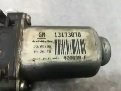 Second-hand car spare part passenger side right window regulator for opel combo edition blue line oem iam references 13173070 400639f 6 pins