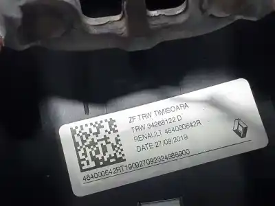 Second-hand car spare part steering wheel for renault clio v zen oem iam references 484000642r  34268122d