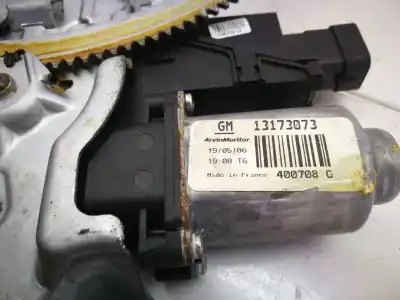 Second-hand car spare part driver left window regulator for opel corsa c cosmo oem iam references 13173073 13173073 6 pins