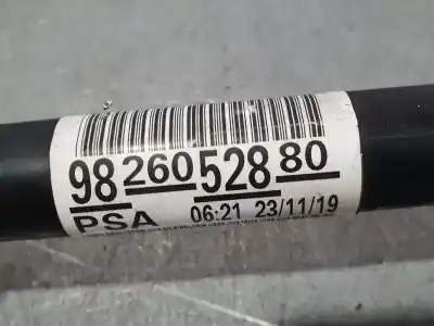 Pezzo di ricambio per auto di seconda mano trasmissione anteriore destra per citroen c-elysée shine riferimenti oem iam 9826052880  