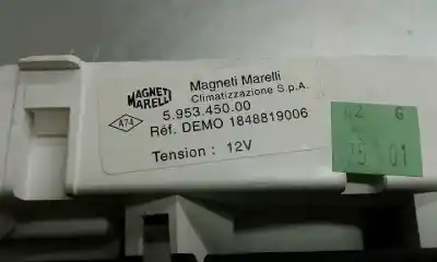 Pezzo di ricambio per auto di seconda mano controllo riscaldamento / aria condizionata per renault clio ii fase i (b/cbo) 1.9 dti diesel 80 cv / 59 kw riferimenti oem iam 5953450000 5953450000 1000000048360