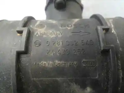 Second-hand car spare part flowmeter for opel combo 1.3 16v cdti oem iam references 24439252  0281002549