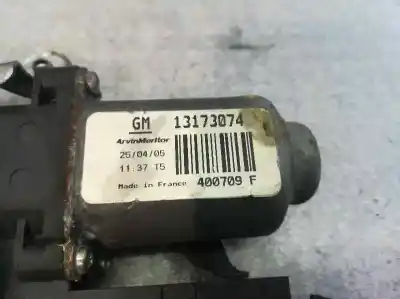 Second-hand car spare part passenger side right window regulator for opel corsa 3 c 1.3 cdti 70ch manual oem iam references 13173074 400709f 6 pins
