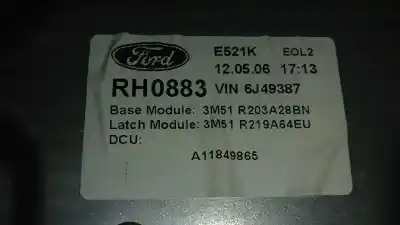 Автозапчастина б/у регулятор переднього правого скла для ford focus c-max (cap) ambiente (d) посилання на oem iam 3m51r203a28bn  2 pins