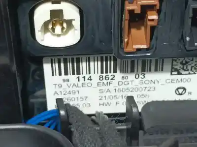 Second-hand car spare part gps navigation system for citroen c4 cactus feel oem iam references 981148628003  