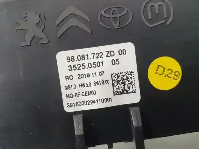 İkinci el araba yedek parçası iklim kontrolü için citroen jumpy fugón confort xl oem iam referansları 98081722zd  35250501