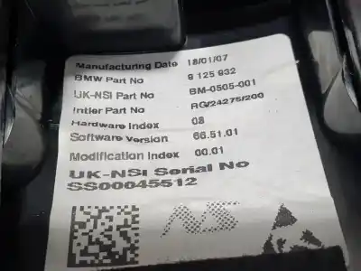 Автозапчастина б/у панель інструментів для mini mini (r56) cooper посилання на oem iam 9125932  ss00045512