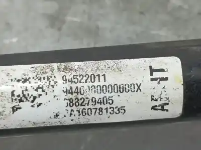 Second-hand car spare part front left transmission for opel mokka x selective start/stop oem iam references 94522011  