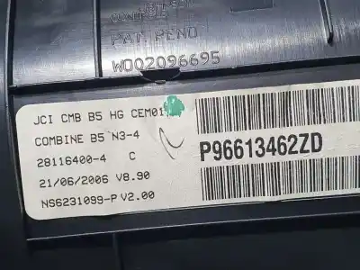 Peça sobressalente para automóvel em segunda mão quadrante por citroen c4 coupe collection referências oem iam 96613462zd  ns6231099p