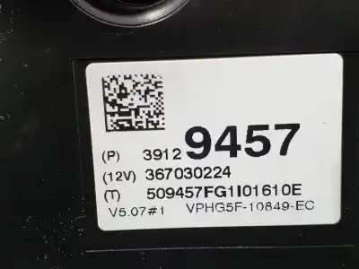 Second-hand car spare part dashboard for opel corsa e color edition ecoflex oem iam references 39129457  367030224