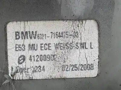 Second-hand car spare part left tailgate light for bmw x5 (e53) 3.0d oem iam references 7164475  