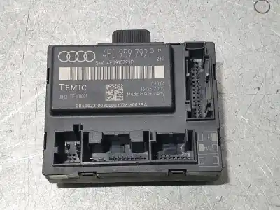 Автозапчасти б/у электронный модуль за audi a6 allroad quattro (4fh) 2.7 tdi quattro ссылки oem iam 4f059792p