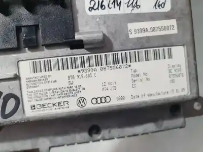 Автозапчасти б/у gps-навигационная система за audi q7 (4l) 4.2 v8 32v fsi ссылки oem iam 8t0919603c  