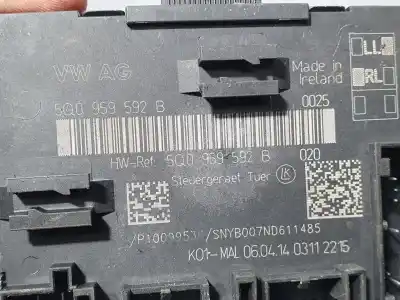 Second-hand car spare part electronic module for audi a3 sportback (8va) attraction oem iam references 5q0959592b  