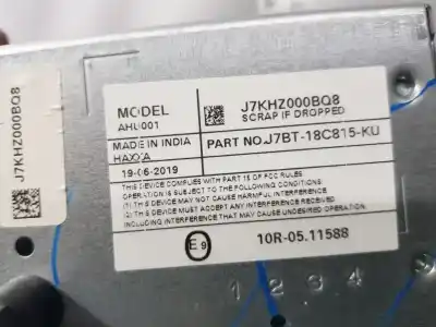 Peça sobressalente para automóvel em segunda mão módulo / sistema de navegação gps por ford ka+ active referências oem iam j7bt18c815ku  