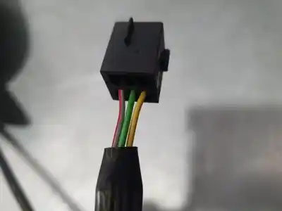 Second-hand car spare part left rearview mirror for opel corsa e color edition ecoflex oem iam references 13187615  