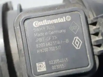 Second-hand car spare part flowmeter for renault captur dynamique oem iam references 8200682558b  5wk97021