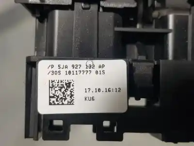Peça sobressalente para automóvel em segunda mão comandos de alavanca por skoda rapid ambition referências oem iam 5ja927132ap  