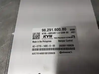 Peça sobressalente para automóvel em segunda mão módulo eletrônico por citroen c3 feel referências oem iam 9829160080  a2c77001400000