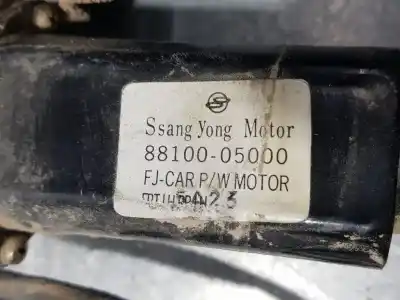 Автозапчасти б/у регулятор стекла заднего левого за ssangyong musso (fj) 2.9 d ссылки oem iam 8810005000  