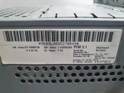 Second-hand car spare part gps navigation system for porsche cayenne (typ 92aa) diesel platinum edition oem iam references 01100919  b5270849