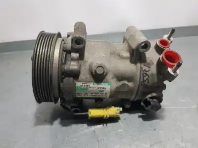 Second-hand car spare part air conditioning compressor for peugeot 207 urban oem iam references 9659875780 sd6c12 sanden 