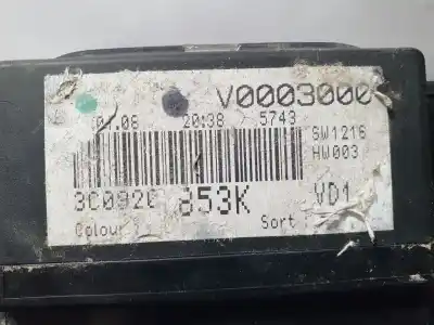 Second-hand car spare part dashboard for volkswagen passat variant (3c5) advance oem iam references 3c0920853k  