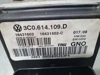 Pezzo di ricambio per auto di seconda mano abs per volkswagen passat variant (3c5) advance riferimenti oem iam 3c0614109d  16431602