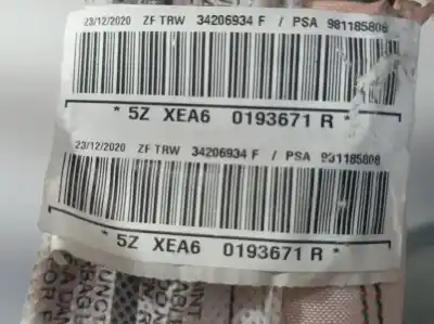 Pezzo di ricambio per auto di seconda mano airbag a tenda anteriore sinistro per citroen c3 business riferimenti oem iam 981185808  34206934f