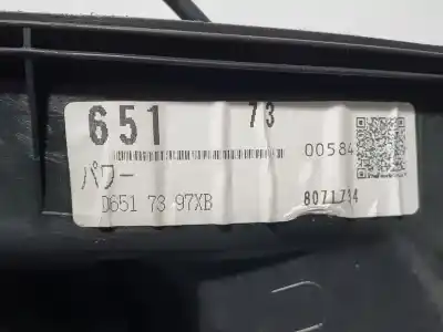 Second-hand car spare part rear left window regulator for mazda 2 (de_, dh_) 1.3 (de3fs) oem iam references d6517397xb  