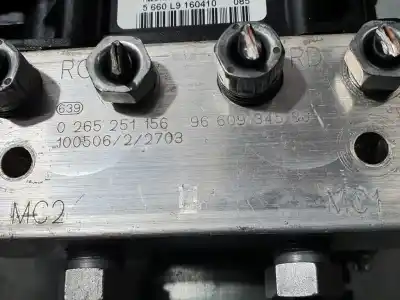 Pezzo di ricambio per auto di seconda mano abs per citroen c4 picasso exclusive plus riferimenti oem iam 9660934580  0265251156