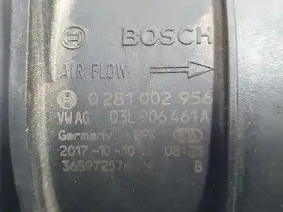 Second-hand car spare part flowmeter for skoda superb (3v3) active oem iam references 03l906461a  0281002956