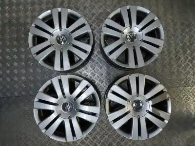 Pièce détachée automobile d'occasion jeu de jantes pour volkswagen eos (1f7) 2.0 tdi références oem iam  7x16 5 torn et 45 