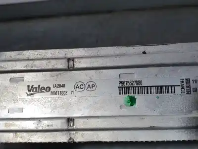 Pièce détachée automobile d'occasion intercooler / échangeur d'air pour peugeot 5008 gt line références oem iam 9675627980 mm11882 valeo 