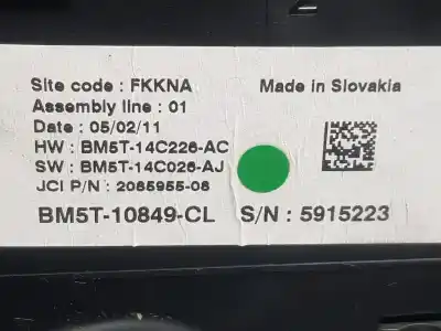 Peça sobressalente para automóvel em segunda mão quadrante por ford focus lim. (cb8) trend referências oem iam bm5t10849cl  208595508